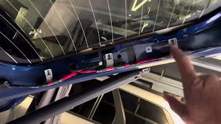 Kia EV6 tailgate liner removal
