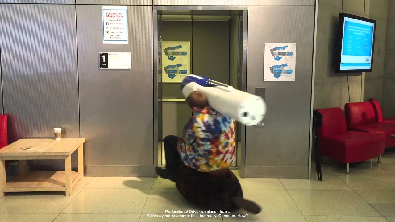 Basszooka Meets the Electronic Beaver at Calgary Mini Maker Faire