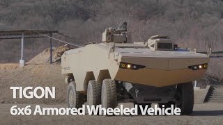 한화디펜스 ‘타이곤’ 차륜형 장갑차, 중동 사막 및 산악 등 주행 영상 공개 / Hanwha Defenses TIGON 6x6 Armored Wheeled Vehicle