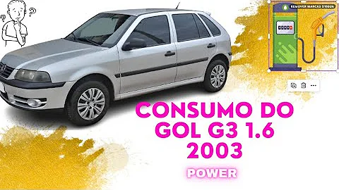 Consumo do gol g3 1.6 power