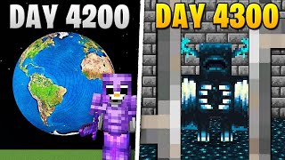 I Survived 4,300 Days in HARDCORE Minecraft...