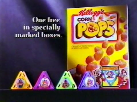 Corn Pops w/ Rescue Rangers Stampers - 1990 - Corn Pops w/ Rescue Rangers Stampers - 1990