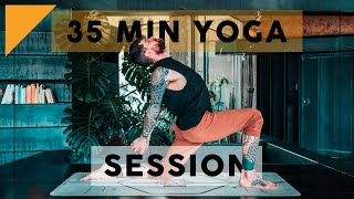 35 Minute Yinyasa Flow Yoga - Vinyasa \u0026 Yin