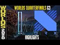 DWG vs DRX Highlights Game 3 | Worlds 2020 Quarterfinals Day 9 | Damwon Gaming vs DragonX G3