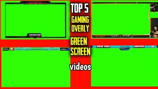 Gaming Overlay Green Screen | Gaming Overlay Green Screen 2020