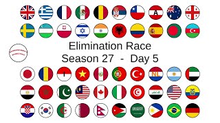 ELIMINATION LEAGUE COUNTRIES season 27 day 5