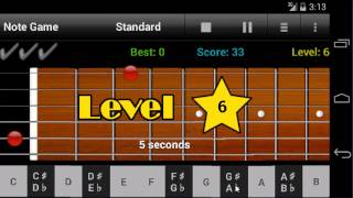 Guitar Note Trainer v5.1 - Video Presentation screenshot 1