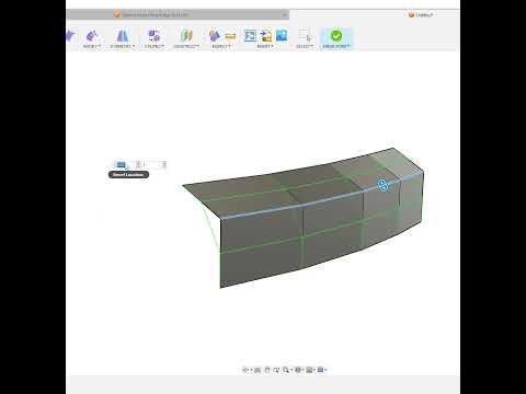 Fusion 360 Quick Tips | Form Edge Control | How to Create a Tight Corner Transition | #fusion360