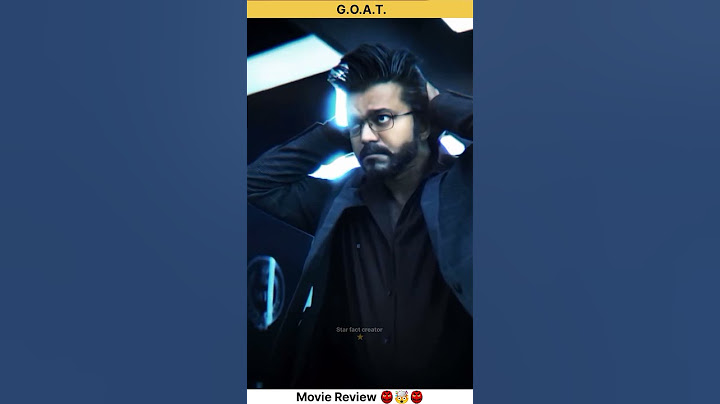 G.O.A.T. Movie Review 👺🤯.........................#shorts#shortsfeed#youtubeshorts#short