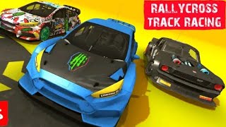 SAIU O NOVO JOGO DE CORRIDA PARA ANDROID-RALLYCROSS TRACK RACING Gameplay offline screenshot 3