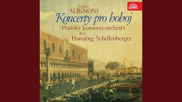 Concerto for Oboe, String and Basso continuo in B flat major, Op. 7, No. 1 - Adagio