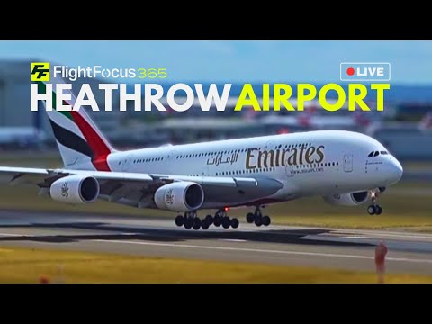 Heathrow Airport Live - Wednesday 10h September 2025