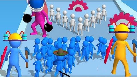 Join Clash 3D | Final Boss 1 Vs 100000  - Gameplay  unlimited Walkthrough Part 8 (iOS & Android).