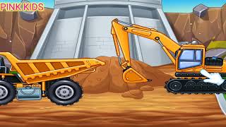 Adventure in Building a Bridge with Mighty Construction Vehicles