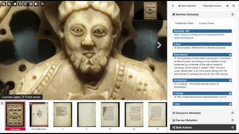 IIIF Manifest Editor Demo