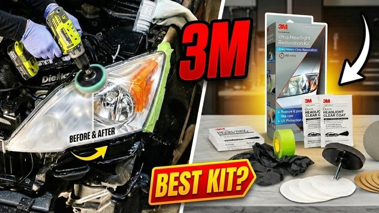 Is the 3M Ultra Headlight Restoration Kit Worth It? Honest Review - YouTube