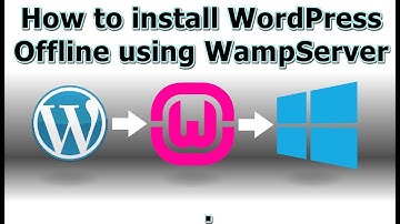 How to Install WordPress Locally(offline) using Wamp Server 100% working tutorial