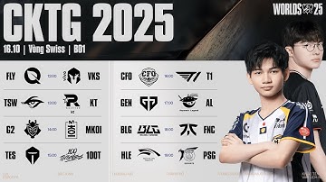 HLE vs PSG | CKTG 2025 - Vòng Swiss Ngày 16.10.2025