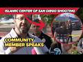 Mosque member speaks at press conference after shooting that killed 3 at Islamic Center in San Diego