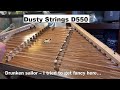 Jerfish plays a dusty strings D550 hammered dulcimer -My first couple hours!