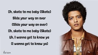 Bruno Mars, Anderson .Paak , Silk Sonic - Skate (Lyrics)