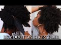 HOW TO: BRAIDOUT ON SHORT 4C HAIR | NATURAL HAIR STYLES| BOTSWANA YOUTUBER