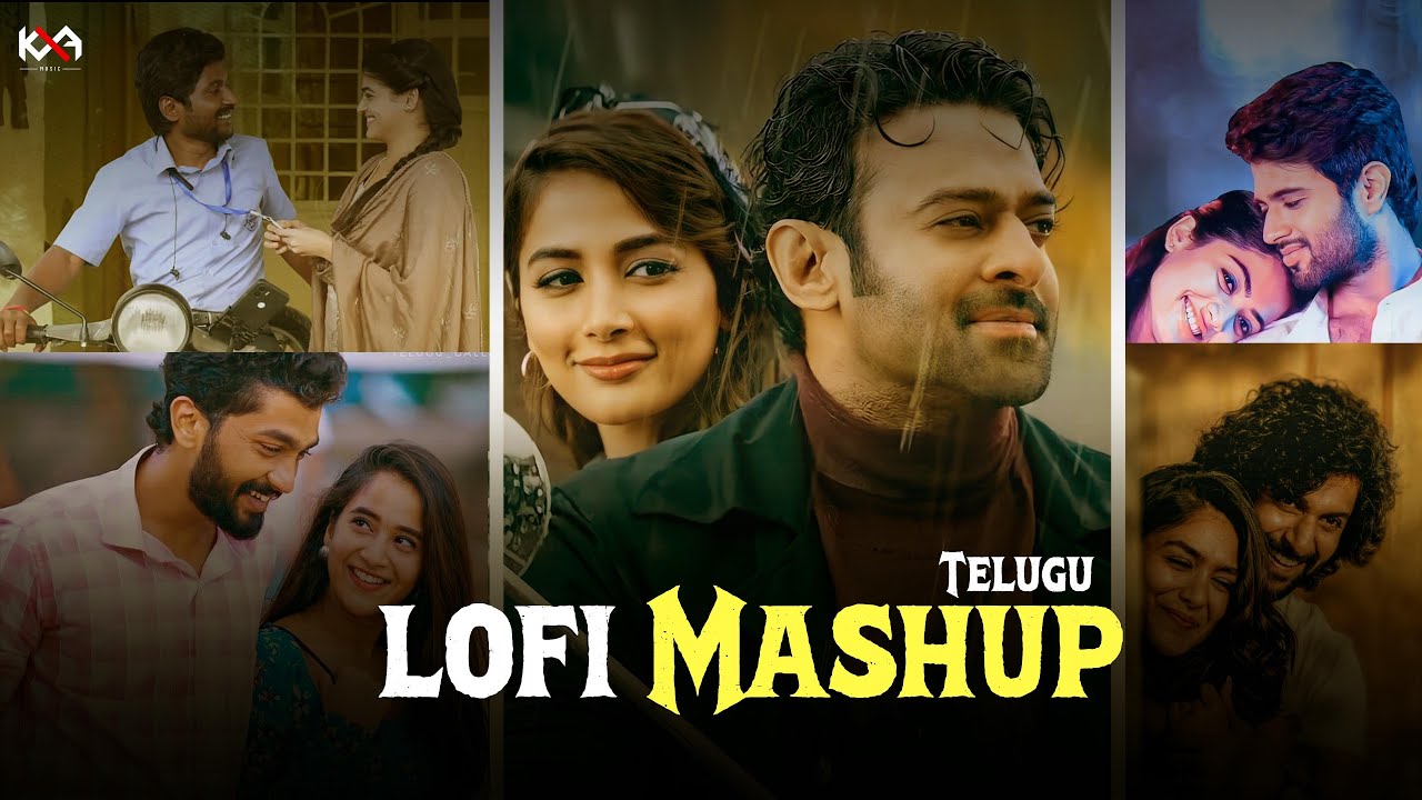 Soulful Lofi Mashup 🎧 - Telugu | Vijay Bulganin | Sid Sriram | Animal | KXA