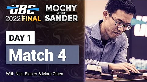 UBC 2022 Final: MOCHY vs SANDER (Match 4) Backgammon