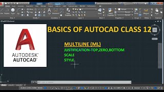 MULTILINE COMMAND IN AUTOCAD|AUTOCAD MALAYALAM|AUTOCAD BEGINNERS