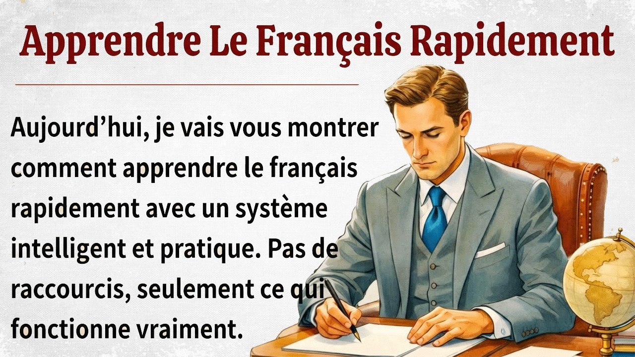 Comment apprendre le français rapidement || Apprenez le français avec des histoires simples (A1–A2)