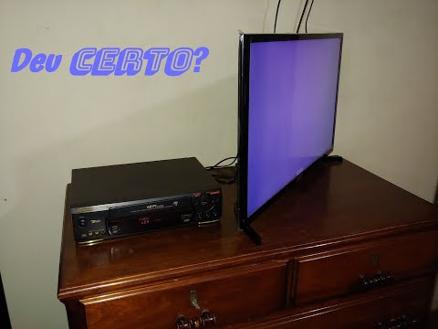 Vídeo: Como Faço Para Conectar Um Videocassete A Uma TV? Conexão A Uma Moderna TV LCD Através Da 