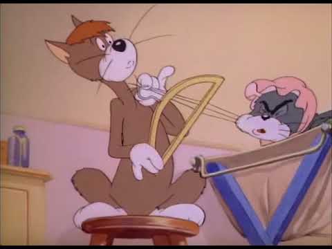 Tom and Jerry cartoon episode 12 - Baby Puss 1943 - Funny animals cartoons for kids