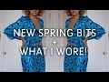 NEW SPRING FINDS!! WHAT I AM  WEARING VLOG!!