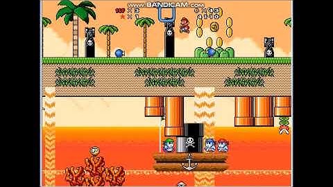 SMBX Custom Level: Cannonball Brawl