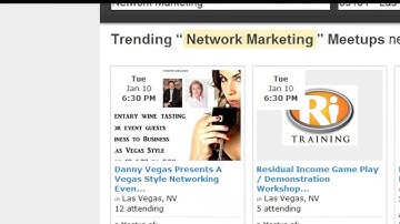 How to get the best Social Network Marketing Leads With Meetup.com