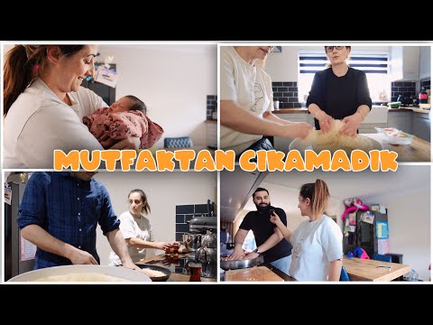 KOCAM MUTFAKTA EYVAH ❌ MİZGİN, DÖNE, SAIT HERKES BURADA, 🔥 MUTFAK, YEMEK, TEMIZLIK, 😃 günlük vlog