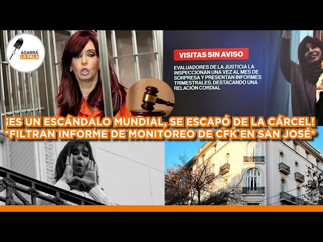 FILTRAN INFORME DE MONITOREO DE KRETINA EN SAN JOSÉ Y ES ESCÁNDALO MUNDIAL ¡SE ESCAPÓ DE LA CÁRCEL!