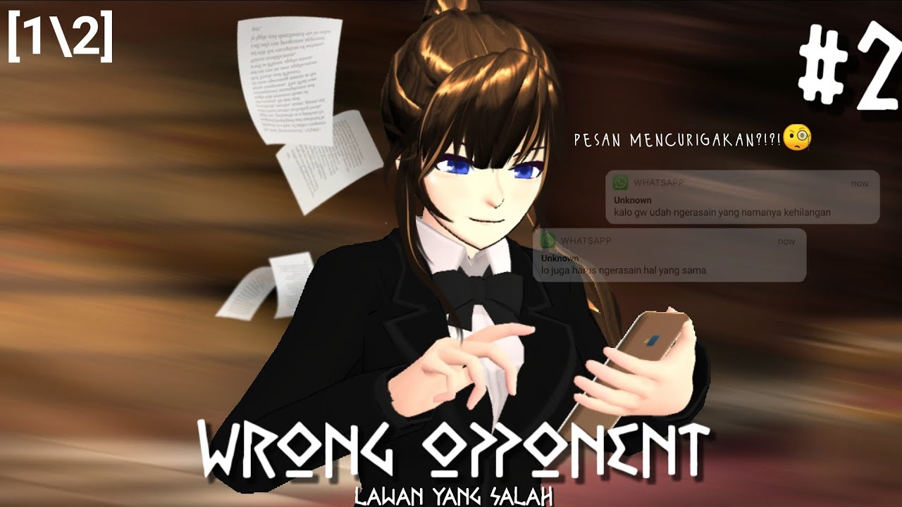 WRONG OPPONENT EP 2 [1\2]  || Sakura school simulator || udah puasa aja ✨