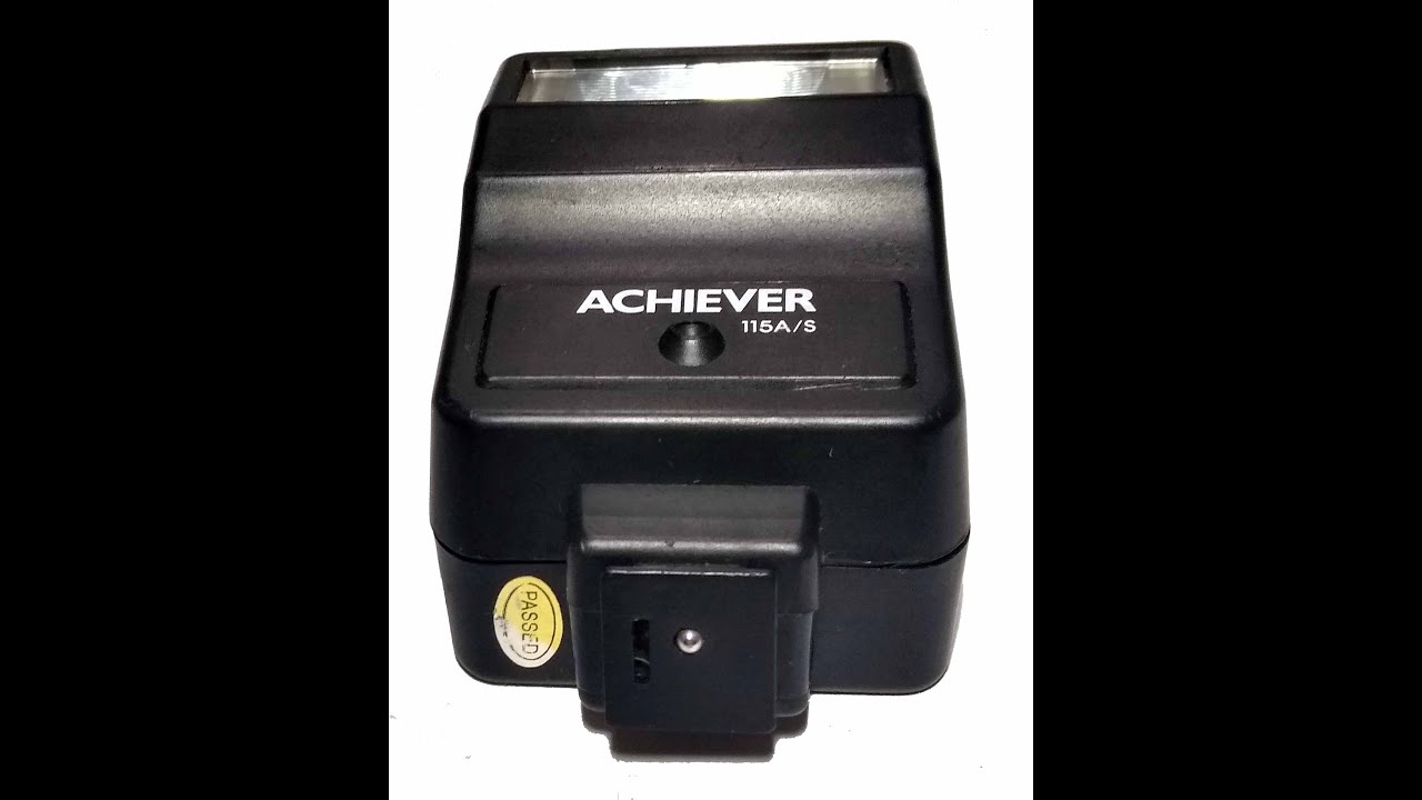 Achiever 115A/S unidade de flash da câmera - YouTube