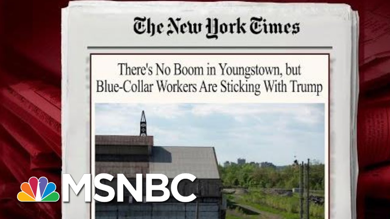 Despite Economic Losses, Blue-Collar Support For President Trump Remains | Morning Joe | MSNBC - YouTube