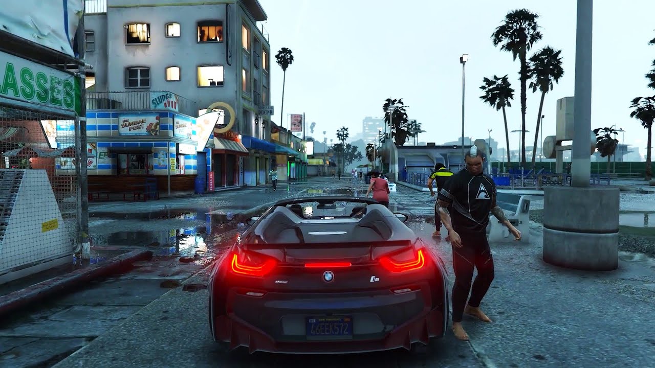 GTA 5 ULTRA REALISTIC GRAPHICS GAMEPLAY - YouTube