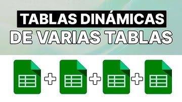 Cómo Crear una Tabla Dinámica de Varias Hojas en Excel (CONEXIÓN)
