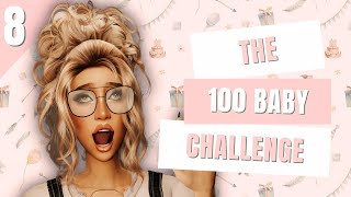 THE 100 BABY CHALLENGE BUT ANOTHER ONE BITES THE DUST! 💀 | Episode 8 | The Sims 4