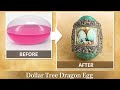 #515 Dollar tree Dragon egg DIY part 1