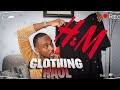 H&amp;M Try On Clothing Haul 2021 | Men&#39;s H&amp;M HAUL