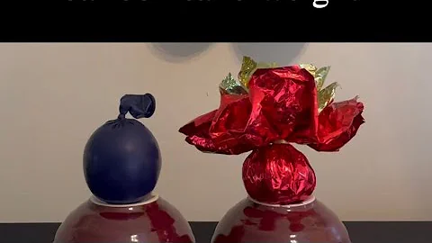 How to make a firm balloon sand weight.