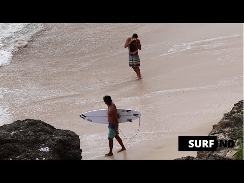 Fun size Waves, the Bukit Today, November 24th, 2022. Surfing Bali