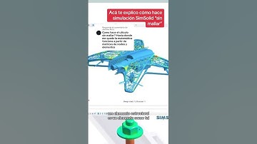 Acá te explico cómo hacer simulación sin mallas con Altair SimSolid