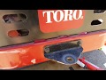 Toro TimeCutter Drive belt replacement