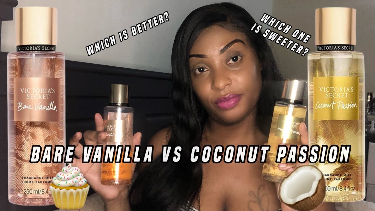 Bare Vanilla vs. Coconut PassionVictoria Secret Bodymists review